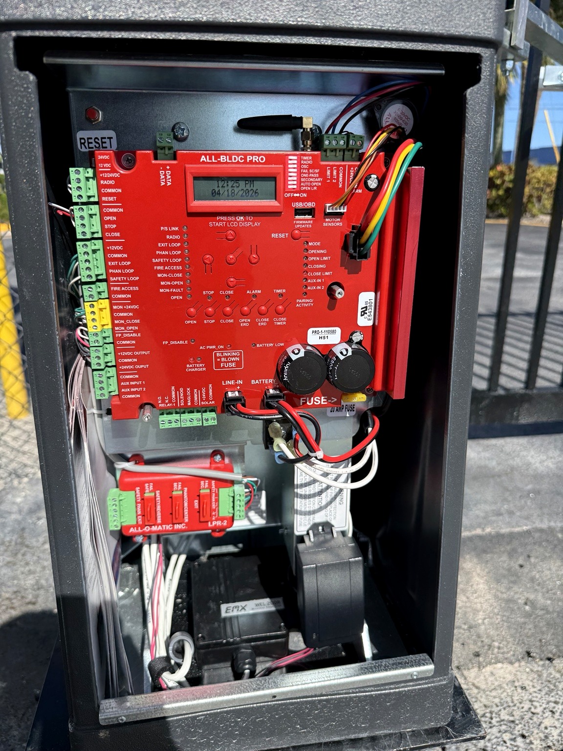 Commercial gate control equipment in Central Florida